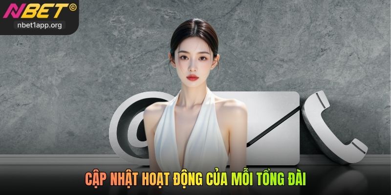 Cập nhật hoạt động của mỗi tổng đài